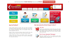 Desktop Screenshot of fordeon.com